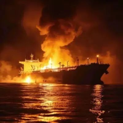 Два танкера с казахстанской нефтью подверглись атаке в Черном море