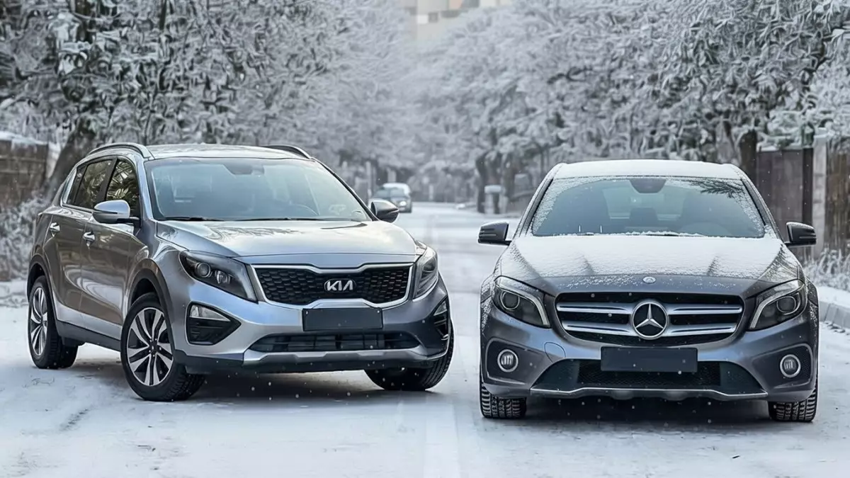 Баттл нового Kia Sportage и подержанного Mercedes GLA 250