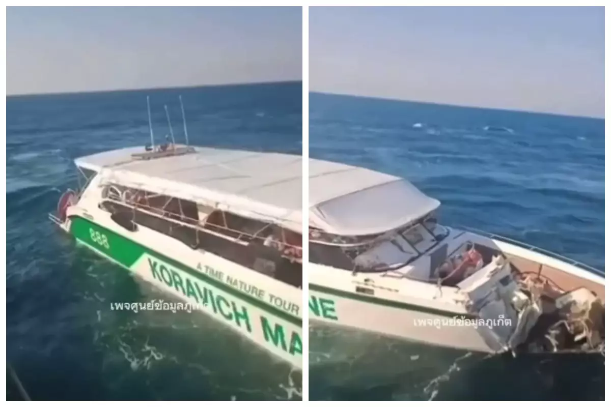 Таиландта катер апатынан 8 қазақстандық азамат зардап шеккен (видео)