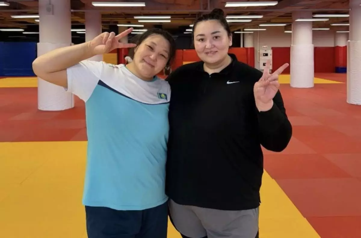 Дзюдошы Кәмила Берліқаш декреттік демалыстан кейін жаттығуды бастады