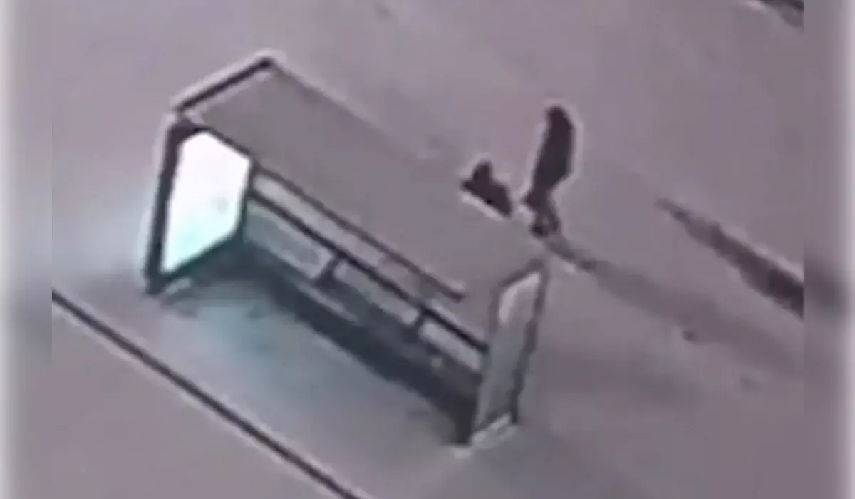 Астанада аялдаманың шынысын шаққан жігіт 10 тәулікке қамалды (ВИДЕО)