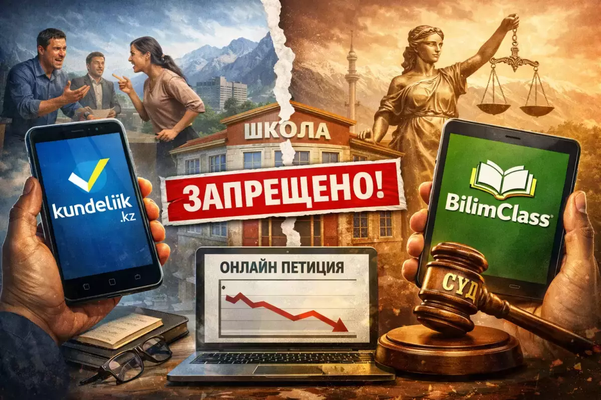 Алматы мектептеріндегі цифрлық дау: сот электронды күнделік ауыстыруға тыйым салды