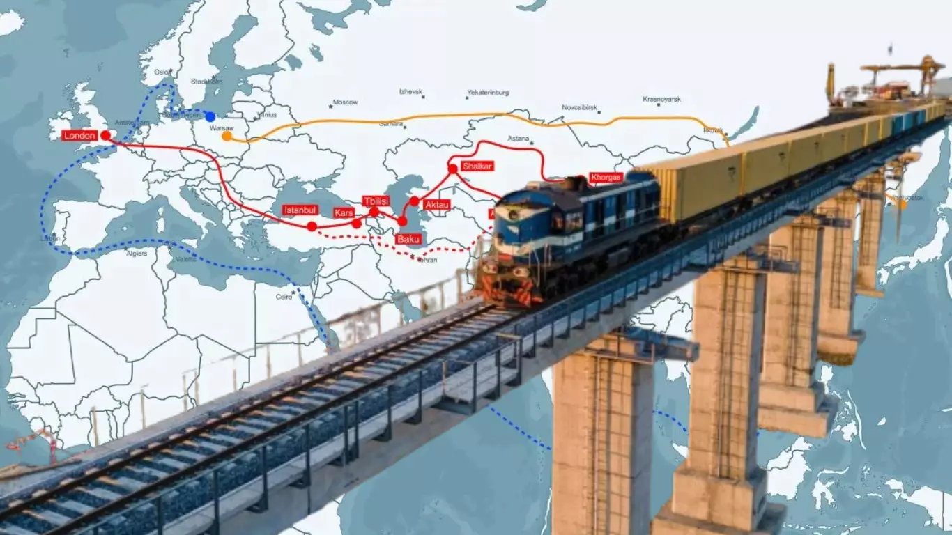 Казахстан инвестирует 300 миллионов долларов в модернизацию железной дороги Среднего коридора.
