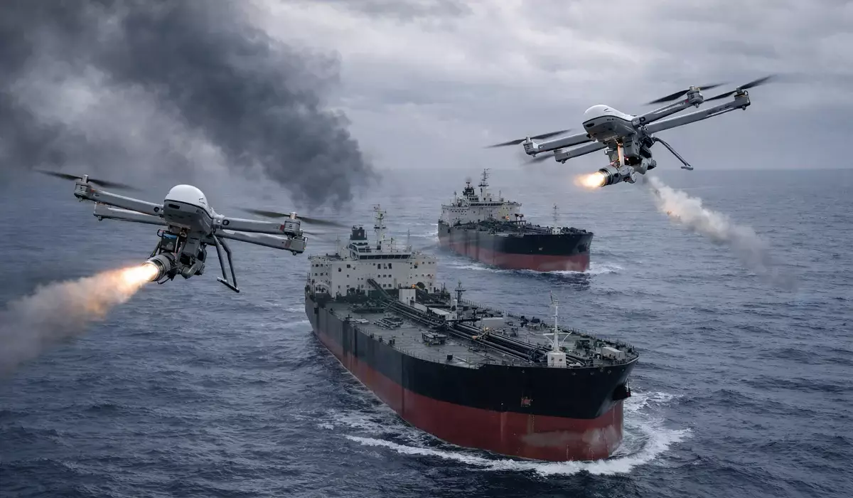 Қара теңізде мұнай танкерлеріне жасалған дрон шабуылы: ҚР СІМ шұғыл мәлімдеме жасады