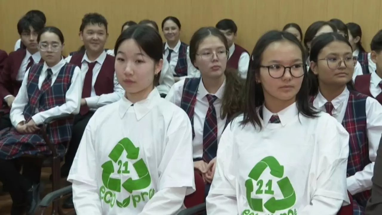 Актюбинские школьники заботятся о природе