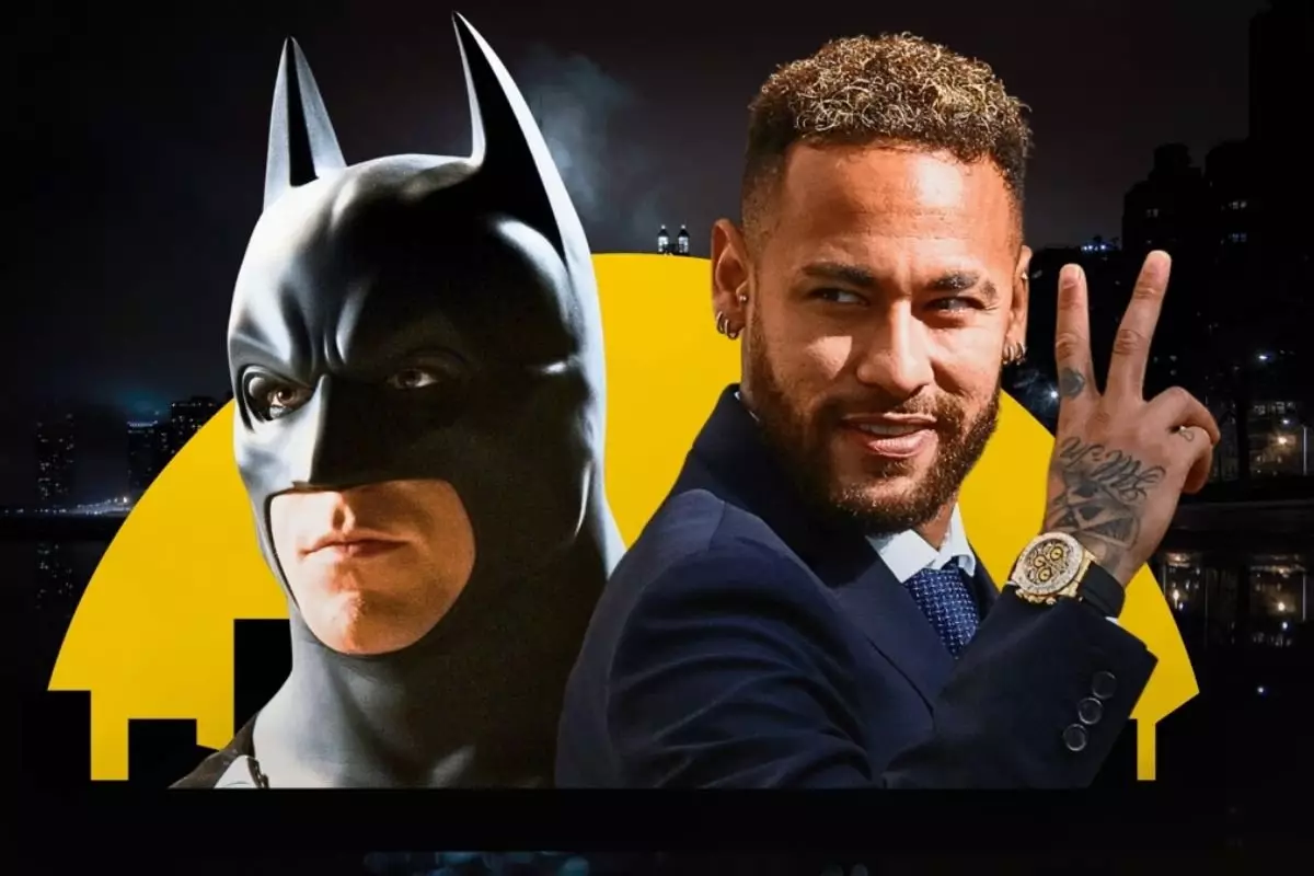 Неймар отказался играть в футбол и стал Бэтменом