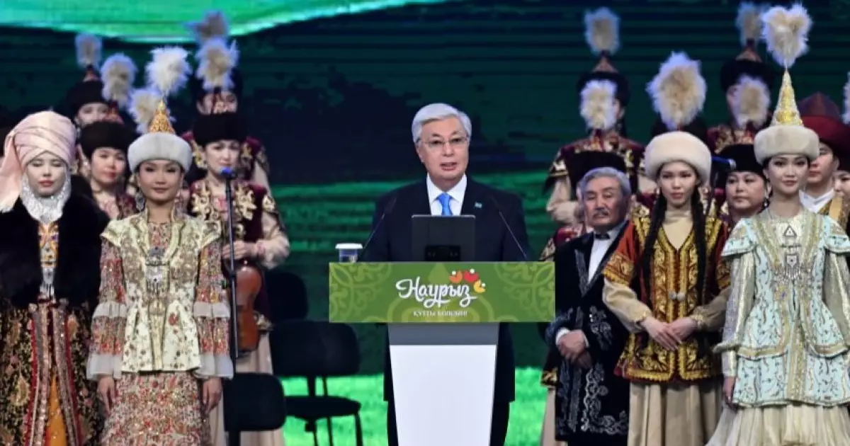  Тоқаев Expo орталығында халықты Наурызбен құттықтады 