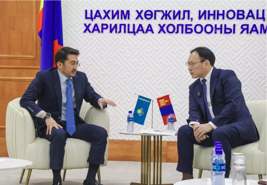 Казахстан и Монголия будут совместно развивать цифровую экономику