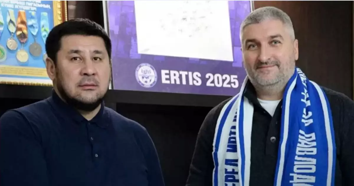   Ertis-ке жаңа бапкер келді   