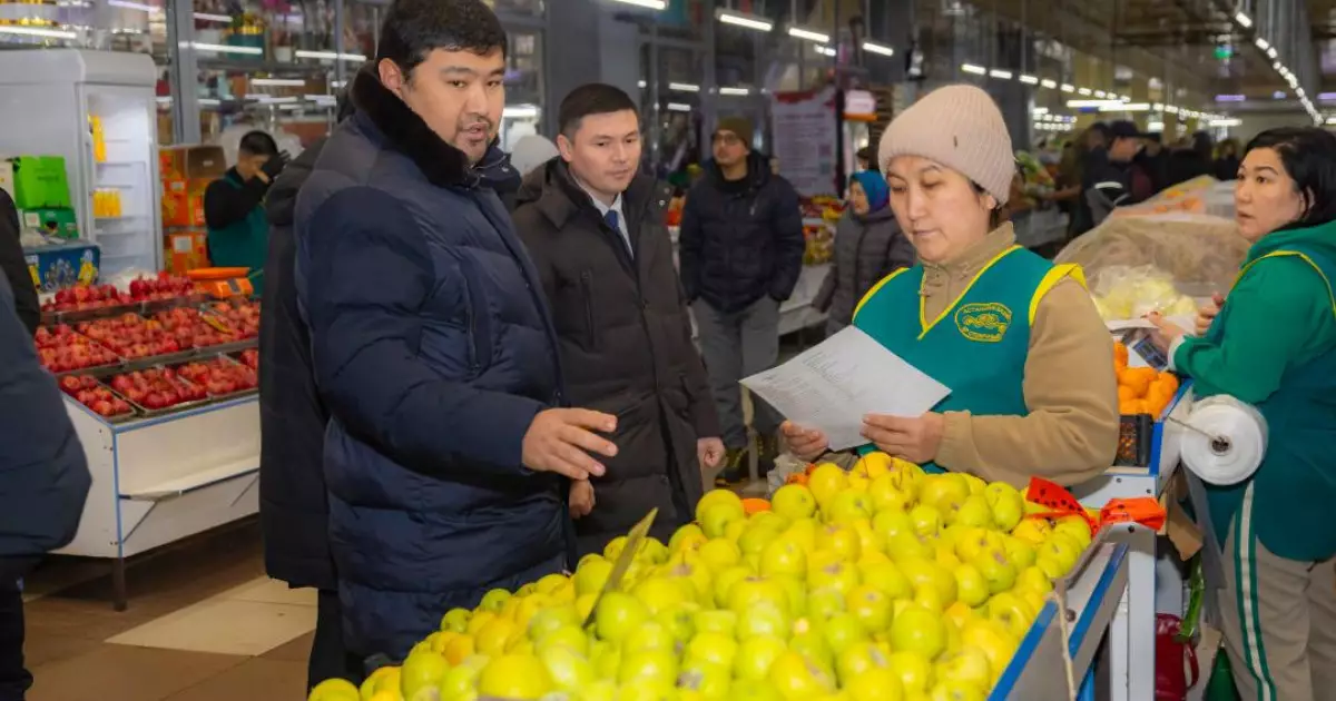   Қазақстанда әлеуметтік маңызы бар азық-түлік тауарлары бағасы өткен жылдың деңгейінде сақталып отыр   