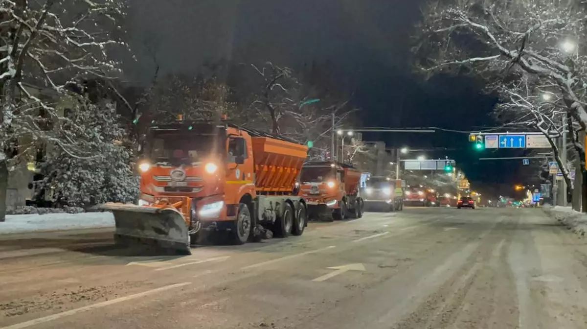 Снег и –13 °C: Алматы ждут три экстремальных дня