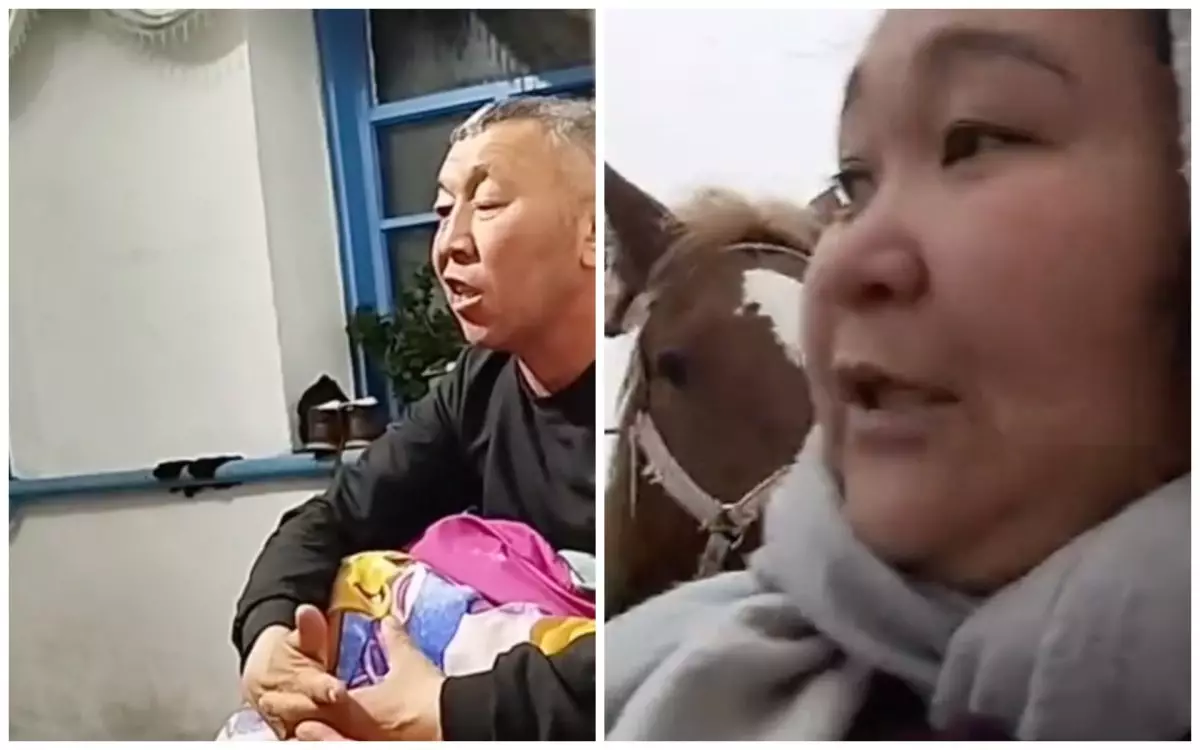 «Атпен мыжып, балаларға күн бермейді»: Күйеуінен қорлық көрген әйелдің видеосы жаға ұстатты (ВИДЕО)