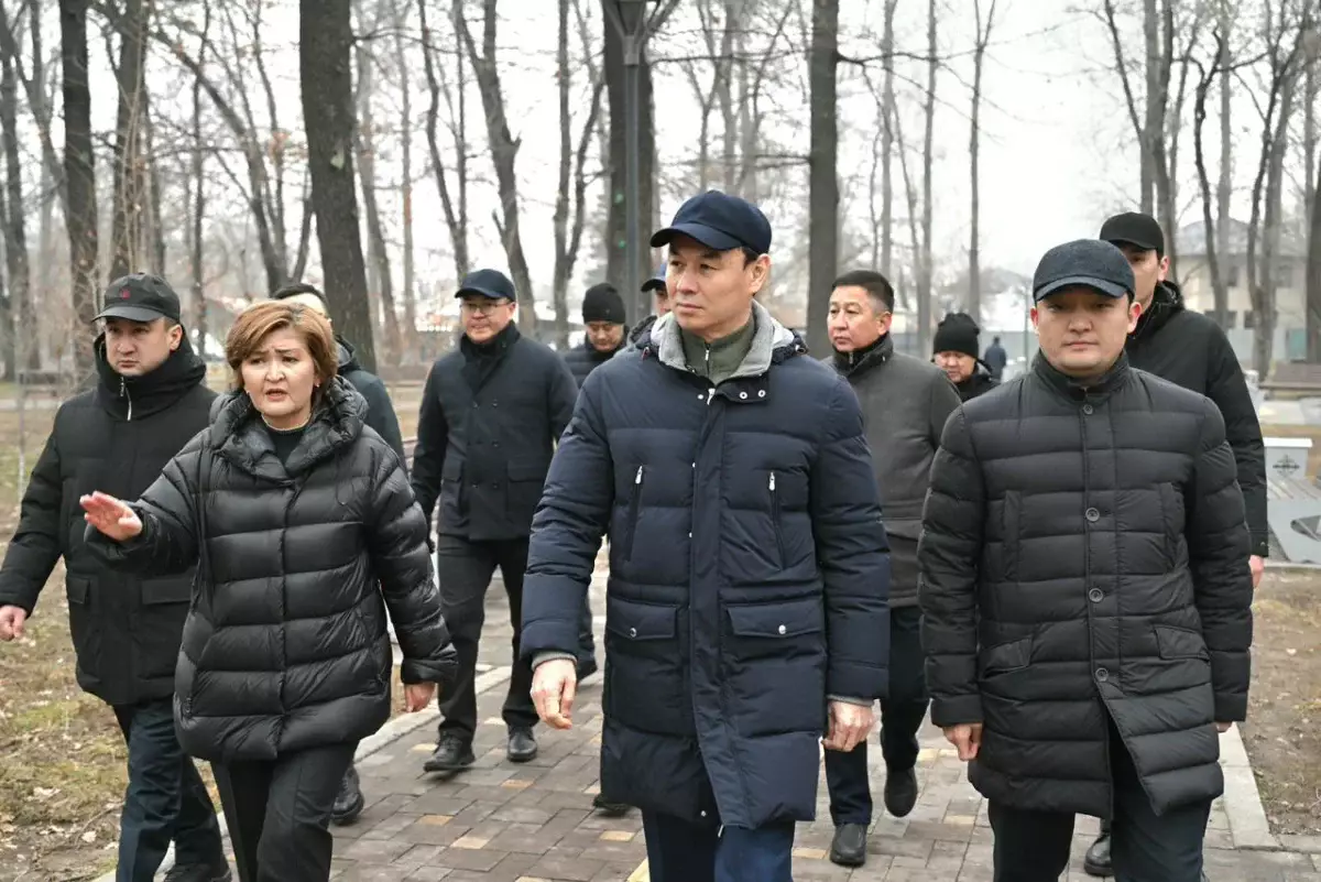 Алматы әкімі жұмыс сапары барысында Жетісу ауданындағы нысандарды аралады