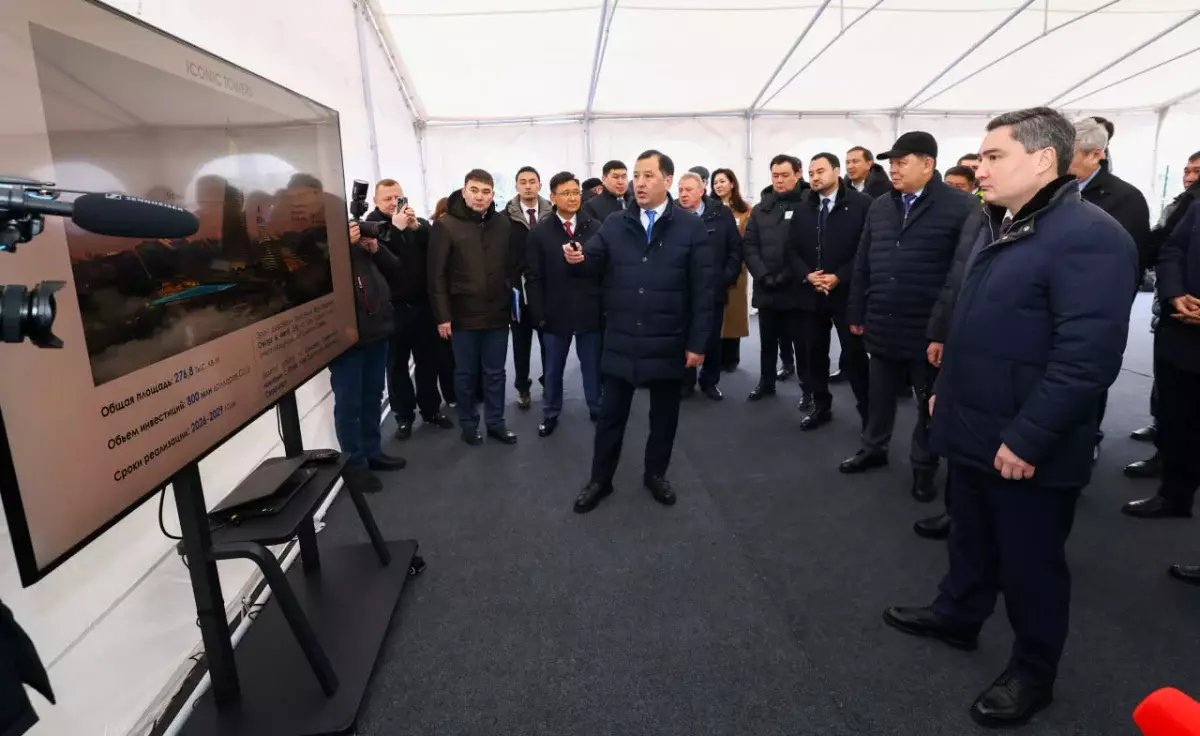 Олжас Бектенов ознакомился с инвестиционными и инфраструктурными проектами города Алатау