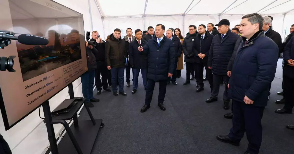  Олжас Бектенов Алатаудың инвестициялық және инфрақұрылымдық жобаларымен танысты 