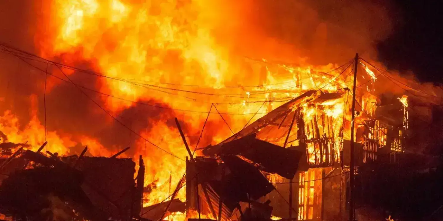 Павлодар облысында жер үй өртеніп, балалар көз жұмды