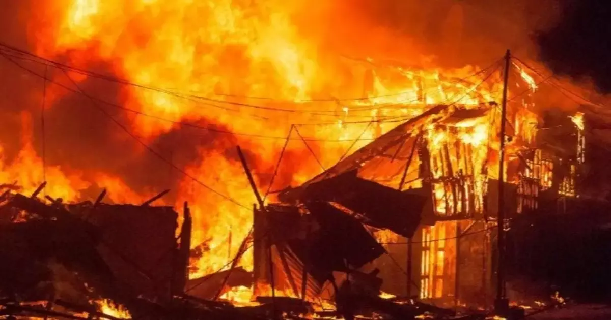  Павлодар облысында жер үй өртеніп, екі бала қаза тапты 