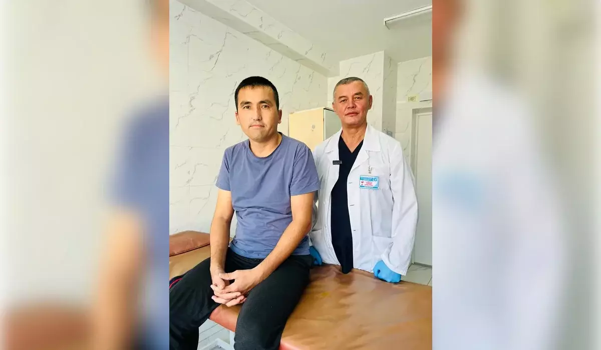 Шымкенттік дәрігерлер ішегі бірнеше жерден тесілген азаматты құтқарып қалды