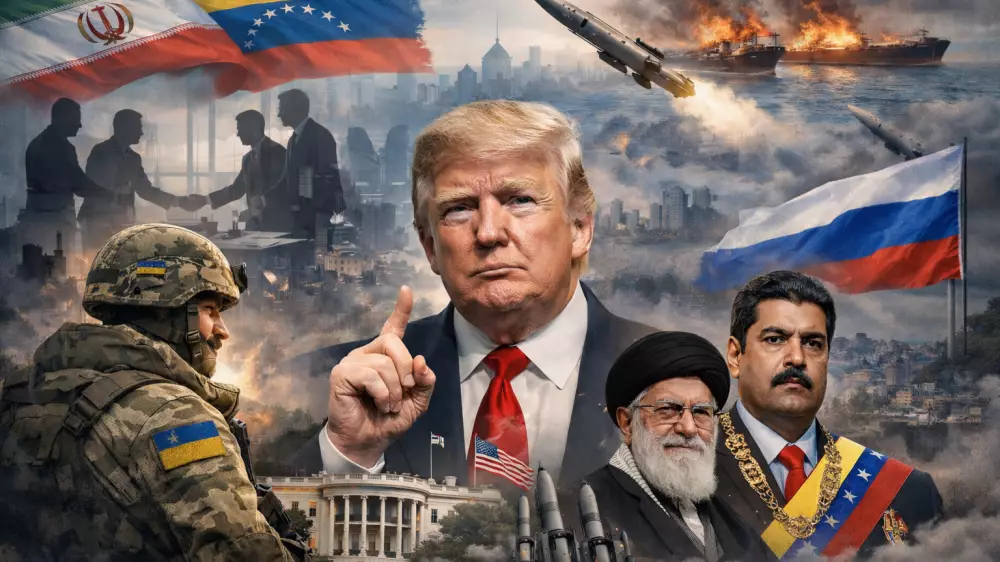 “Вижу цель, не вижу препятствий“. Про войну в Украине, Венесуэлу, Иран и как всё это связано