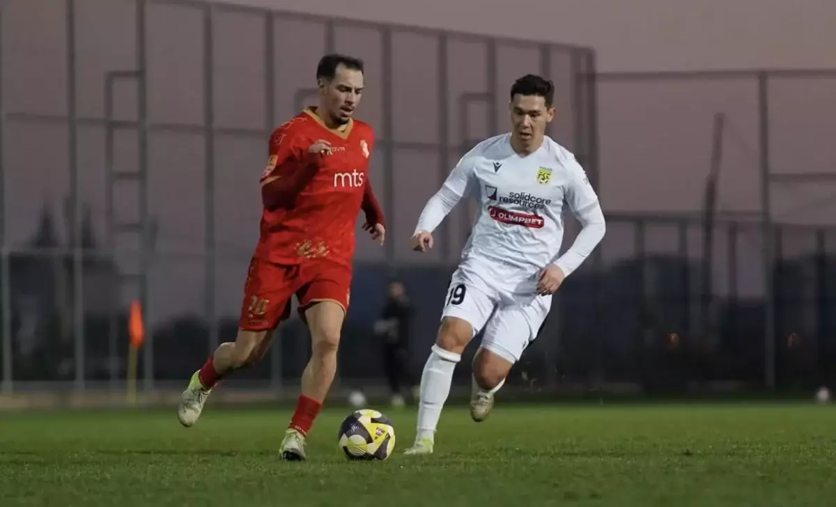 Қостанайлық ұжым Сербиялықтармен тең тарқасты