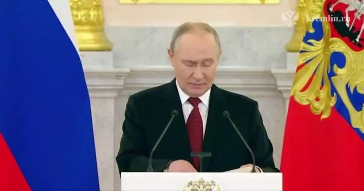  Путин Украинадағы соғыстың туындау себебін атады 