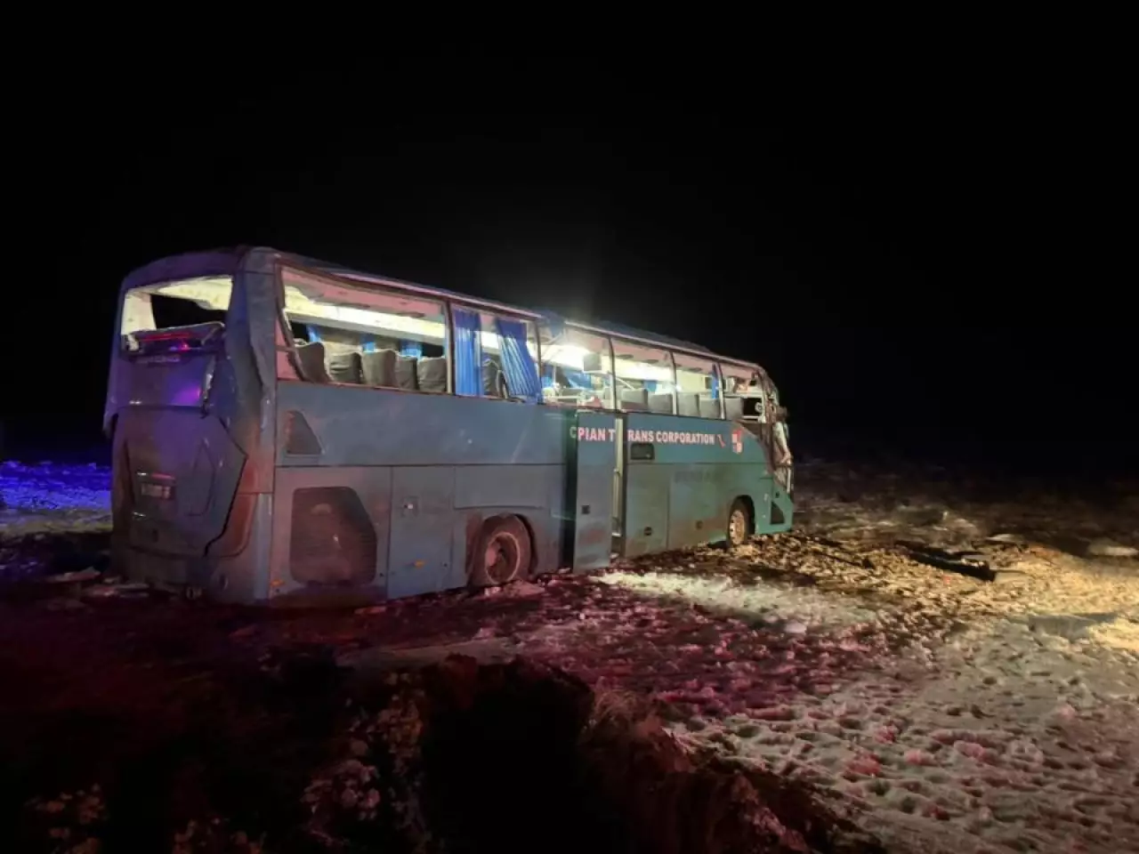 Автобус попал в аварию в Мангистауской области, есть погибшие