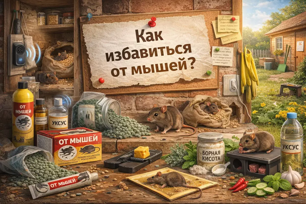 Как избавиться от мышей в доме и квартире навсегда: самые эффективные способы