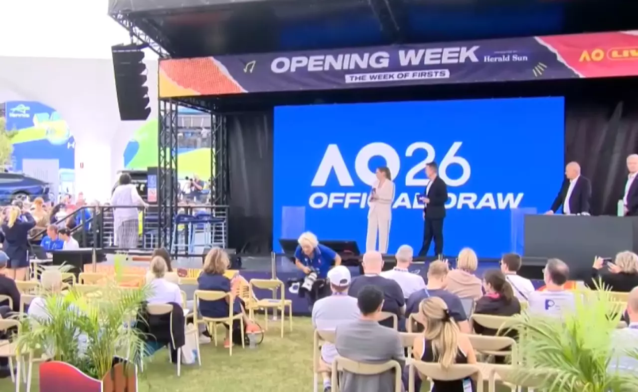 Состоялась жеребьёвка турнира Australian Open