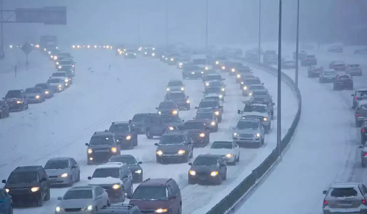 Қазақстанның екі облысында ауа райына байланысты көлік қозғалысы шектелді