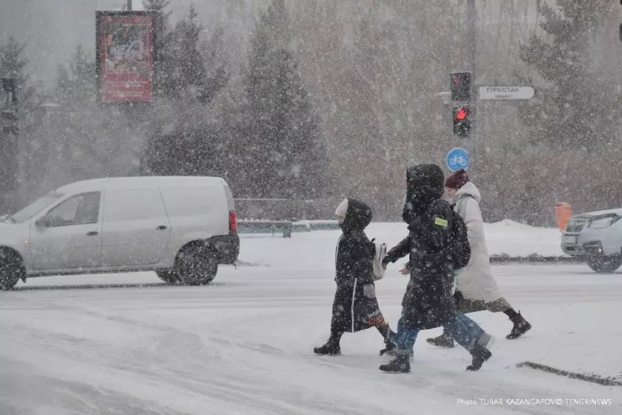 Демалыста бірнеше өңірде қатты қар жауады