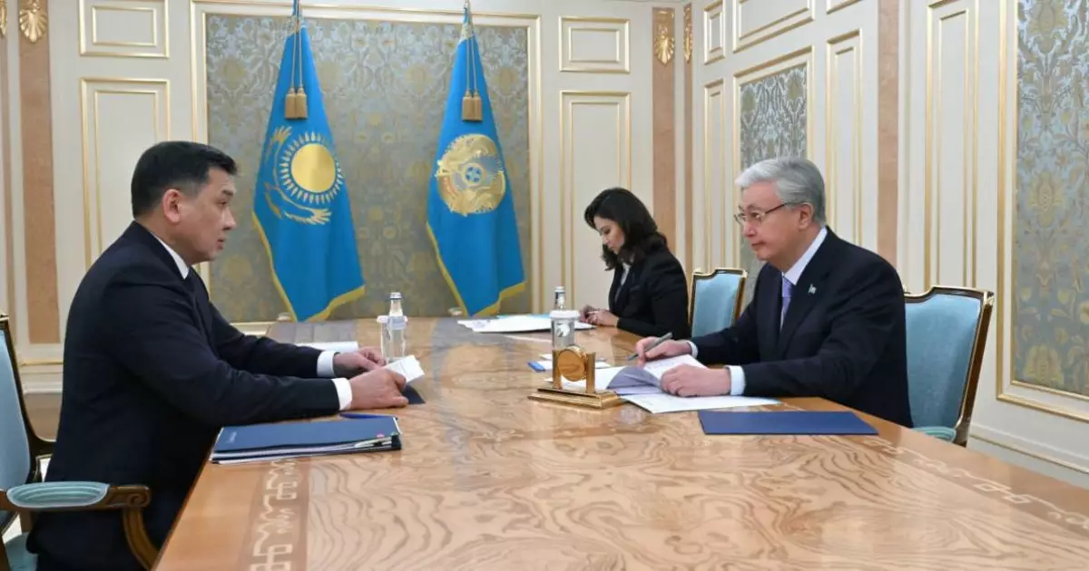  «Қазақстан темір жолының» басшысы Президентке есеп берді 