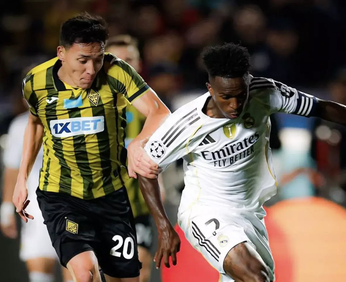 “Винисиусты тоқтата алдым” – “Қайрат” қорғаушысы “Реал” жұлдызымен болған текетірес туралы айтты