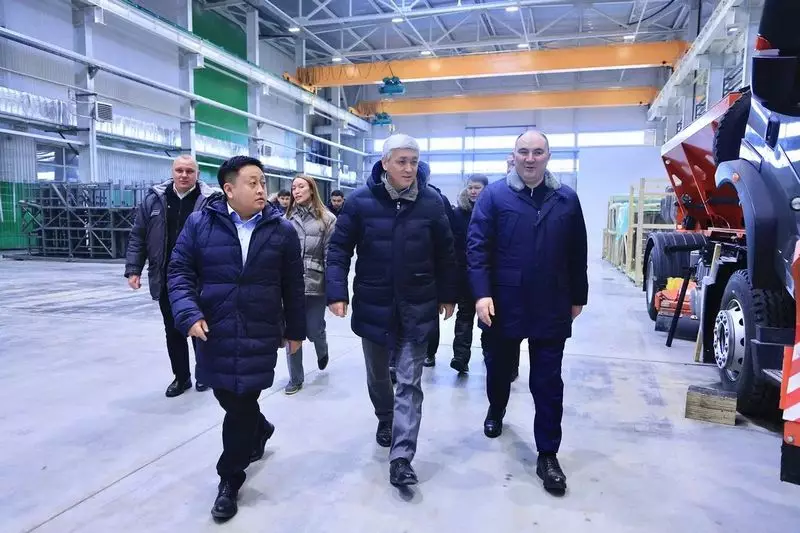 Саран қаласында жаңа зауыттар іске қосылады