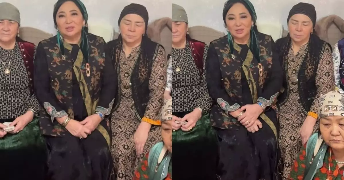  Гүлзира Айдарбекова жақынын соңғы сапарға шығарып салды 