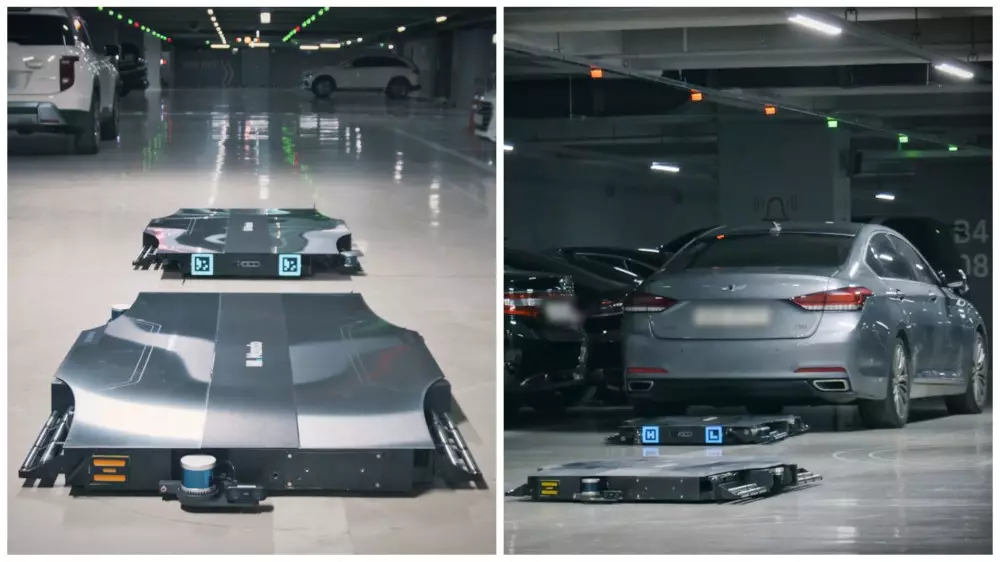 В Южной Корее создали робота для тех, кто не умеет парковаться