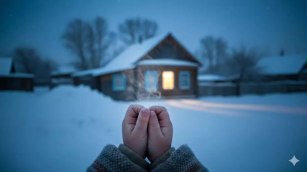 Ночь, мороз и закрытая дверь: старший брат спас малышку в Павлодарской области