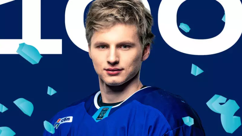 Всеволод Логвин Құрлықтық хоккей лигасында 100 матч өткізді