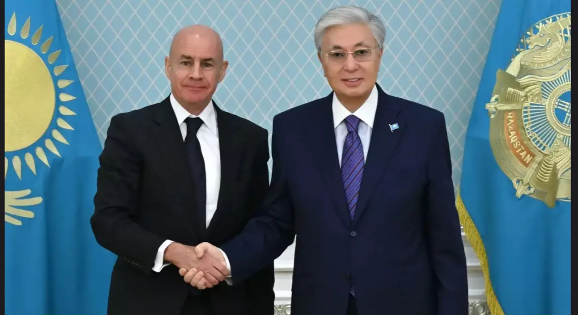 Президент FIS Йохан Элиаш встретился с президентом Казахстана.