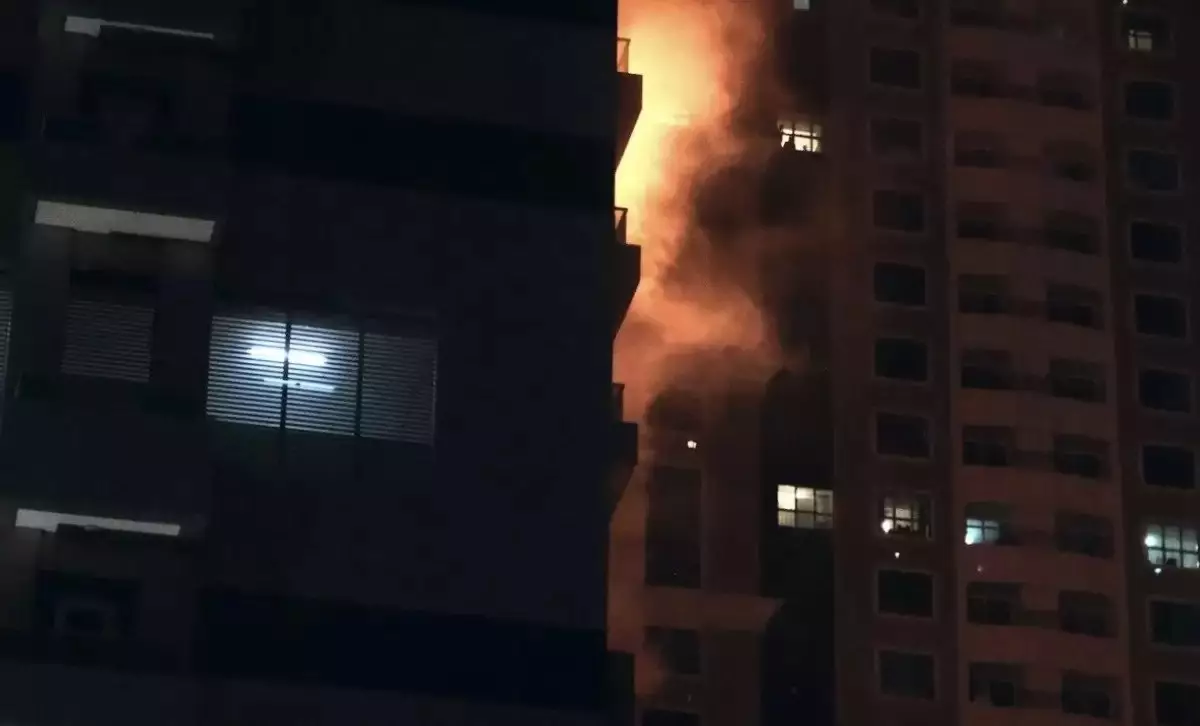 Астанадағы көпқабатты үйде өрт шықты