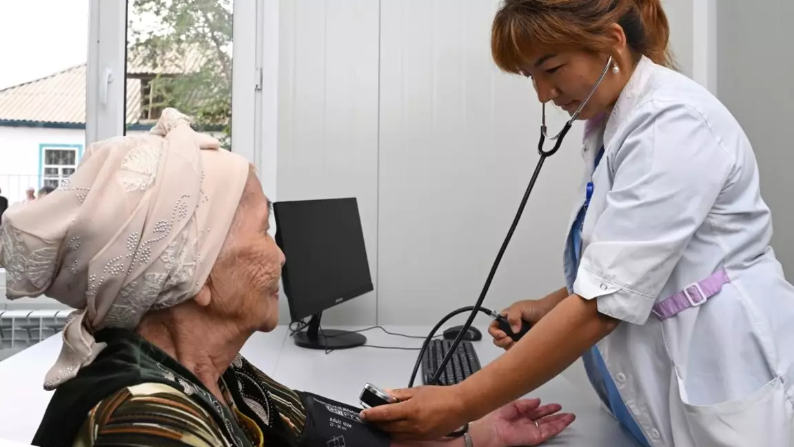 Ақмола облысы Қосшы қаласында бір ауысымда 1000 адамды қабылдауға арналған емхана ашылды