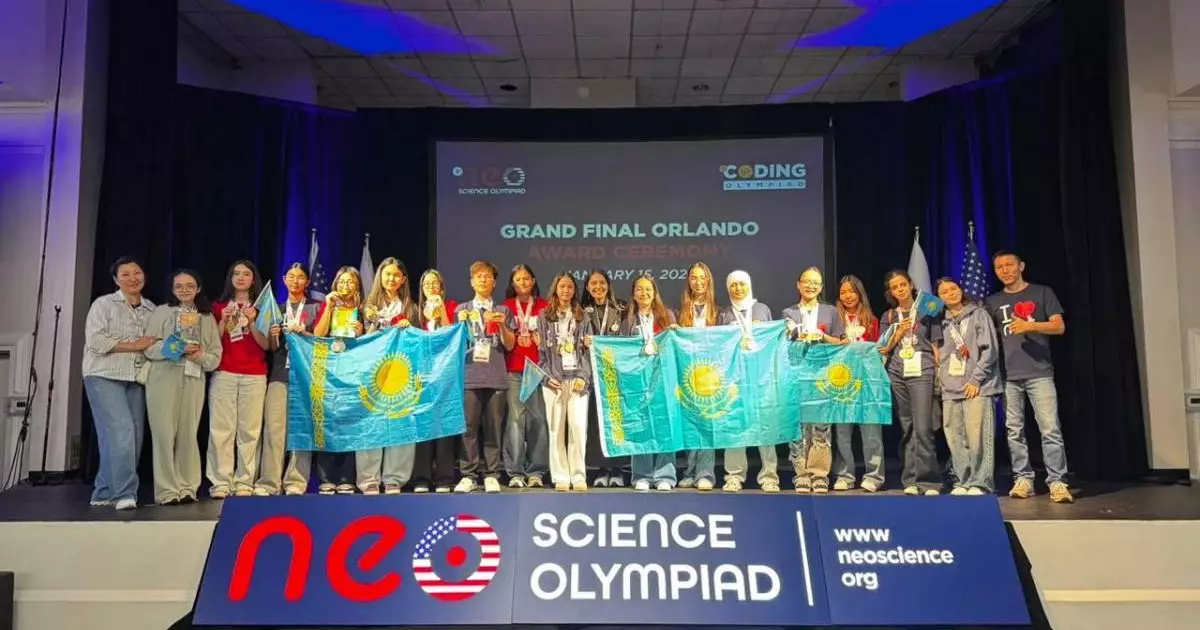  Қазақстандық оқушылар Америкадағы олимпиадада жеңімпаз атанды 