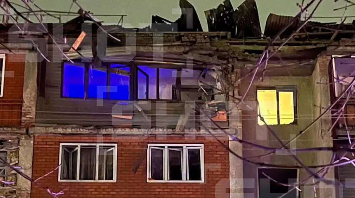 Обломки украинского БПЛА упали на жилой дом в Беслане