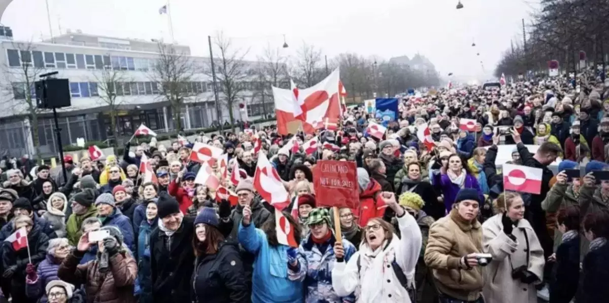 "Гренландия сатылмайды": мыңдаған адам Трамптың жоспарына қарсы шықты