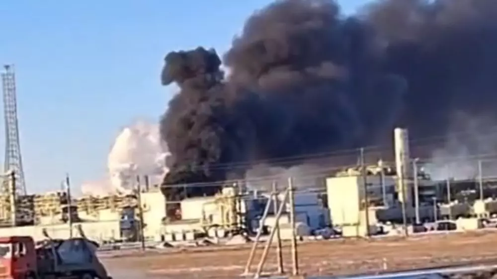 На месторождении Тенгиз произошёл пожар — СМИ