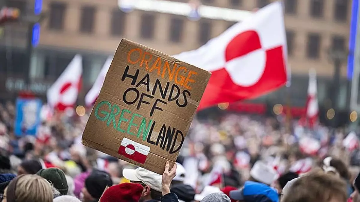 Копенгагенде Гренландияны қолдауға арналған жаппай наразылық акциясы өтті