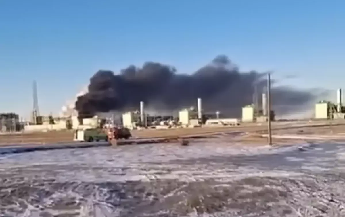 Пожар произошел на месторождении «Тенгиз»: в «КазМунайГазе» рассказали подробности