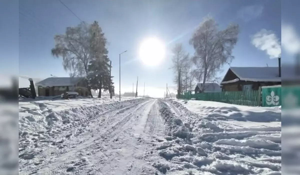 Морозы до -56: аномальные морозы зафиксировали в селе ВКО