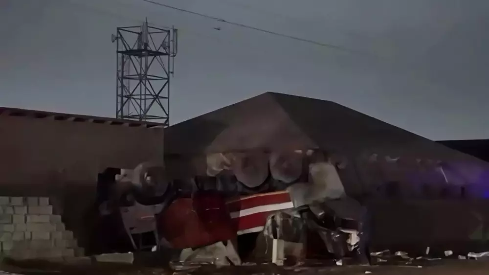 Пожарная машина попала в аварию в Жанаозене: двое погибли