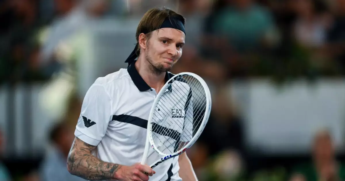   Александр Бублик Australian Open турнирінің екінші айналымына өтті   