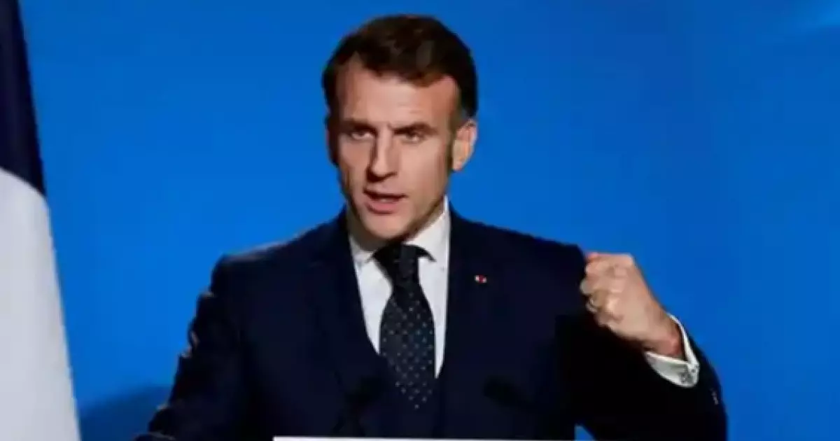  Макрон АҚШ-пен сауда келісімін қайта қарауды ұсынды 